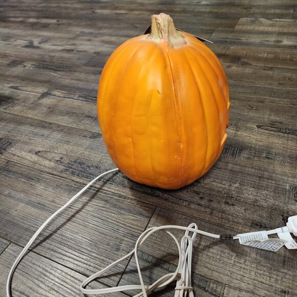 HallowScream foam spooky Jack-o-lantern. Light up Halloween decoration vintage - Picture 5 of 10